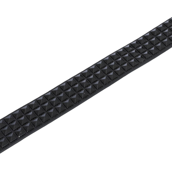 Black Pistol Studded Belt Nietengürtel Black-Black