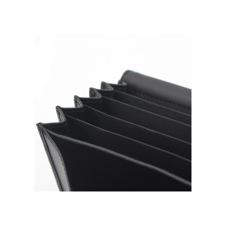 Aderlass Waiter Wallet Leather Portemonnaie Black