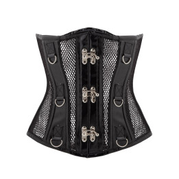 Aderlass Underbust Corset Net Black