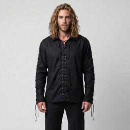 Aderlass Pirate Shirt Black
