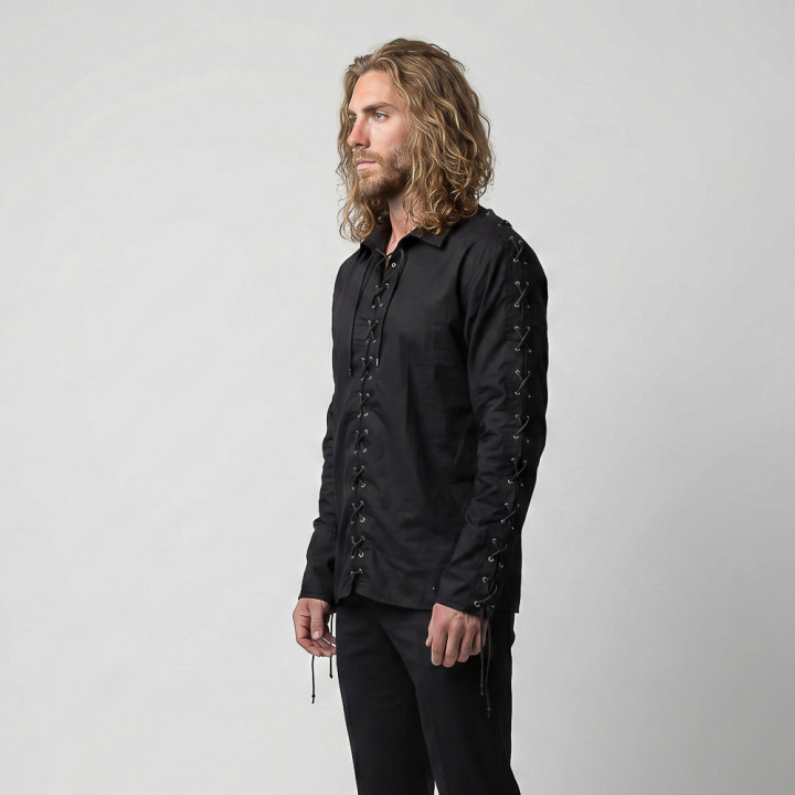 Aderlass Pirate Shirt Black
