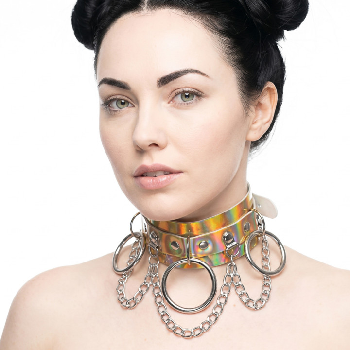 Lovesect Chain Choker Holo Gold