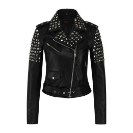 Aderlass Ladys Rockstar Jacket Nappa Leather Black