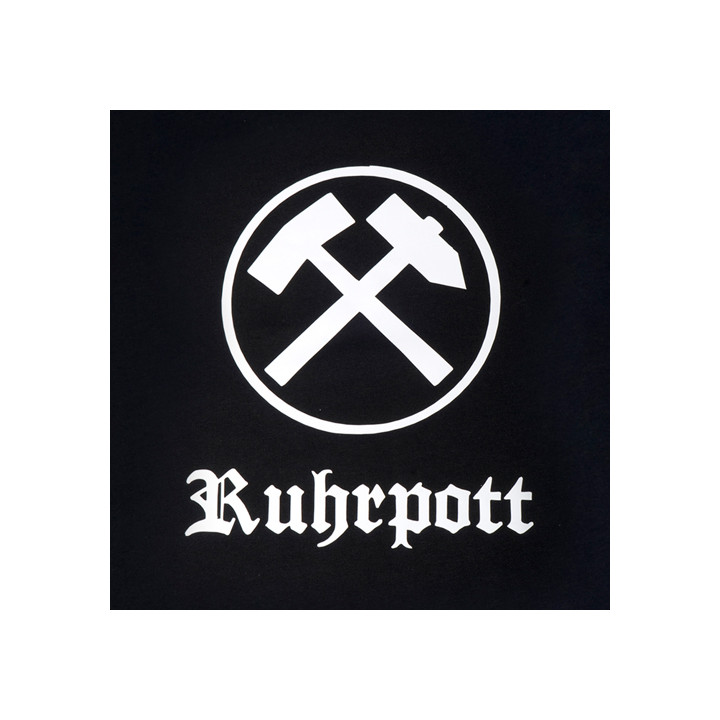Mode Wichtig T-Shirt RUHRPOTT Logo Black