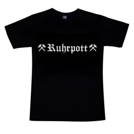 Mode Wichtig T-Shirt RUHRPOTT Black