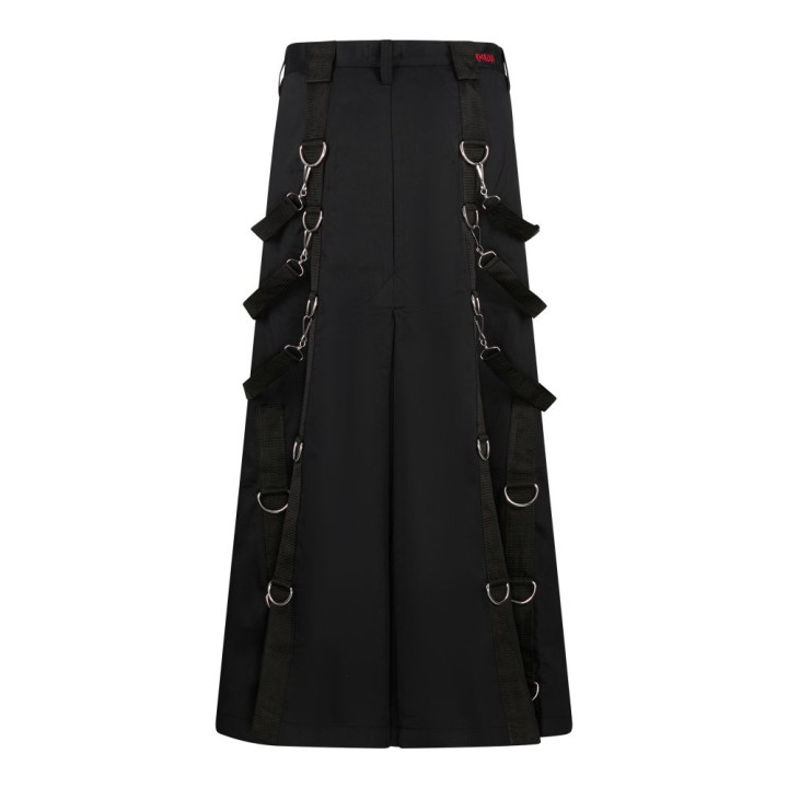 Aderlass Belt Skirt Denim Black