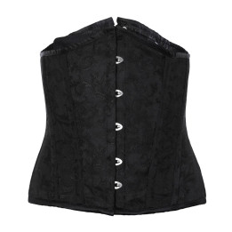 Aderlass Underbust Corset Brocade Black