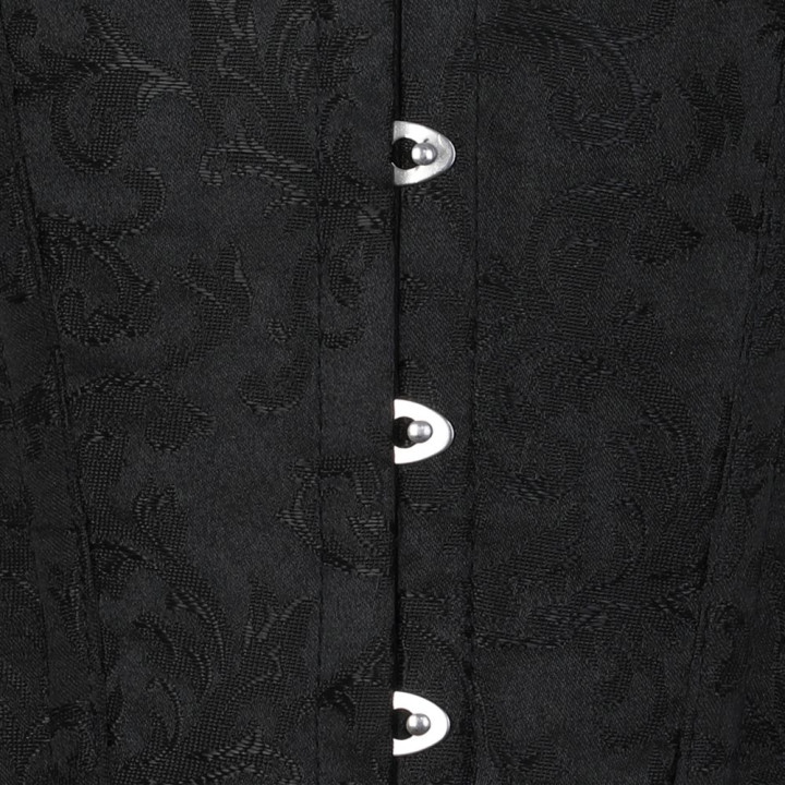 Aderlass Underbust Corset Brocade Black