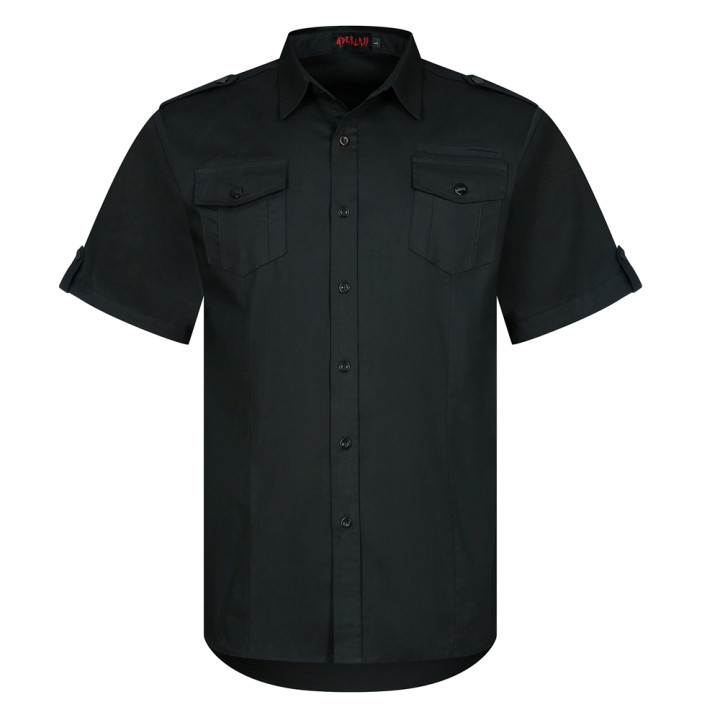 Aderlass Military Shirt Black