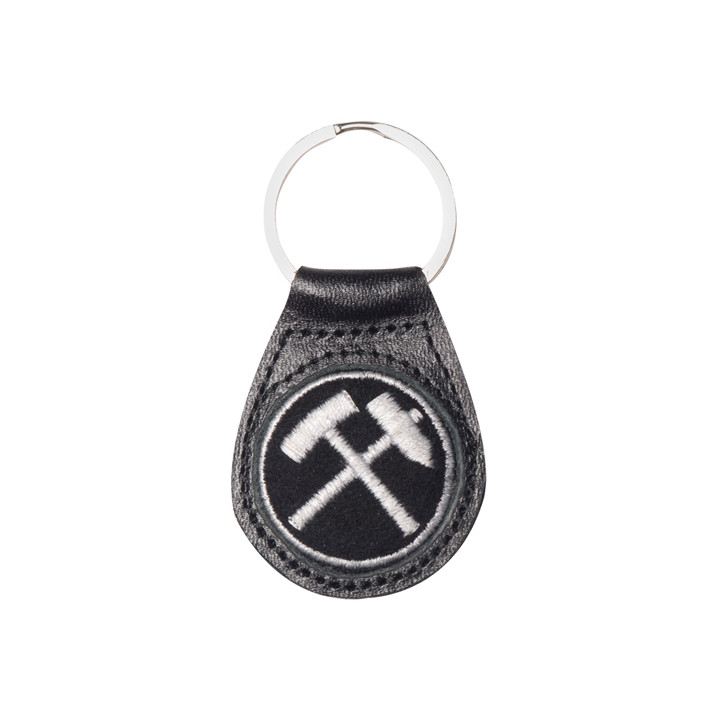 Leather Keyring RUHRPOTT Black