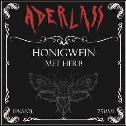 Aderlass Met Honigwein Herb 12% vol 750ml